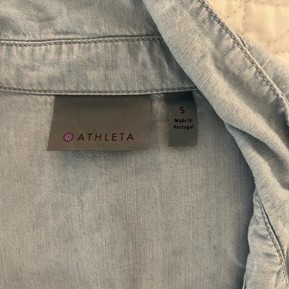 Athleta Shirt Dress Small - Picture 3 of 6